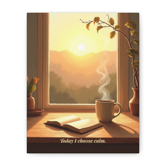 Today I Choose Calm” – Mindful Art Print